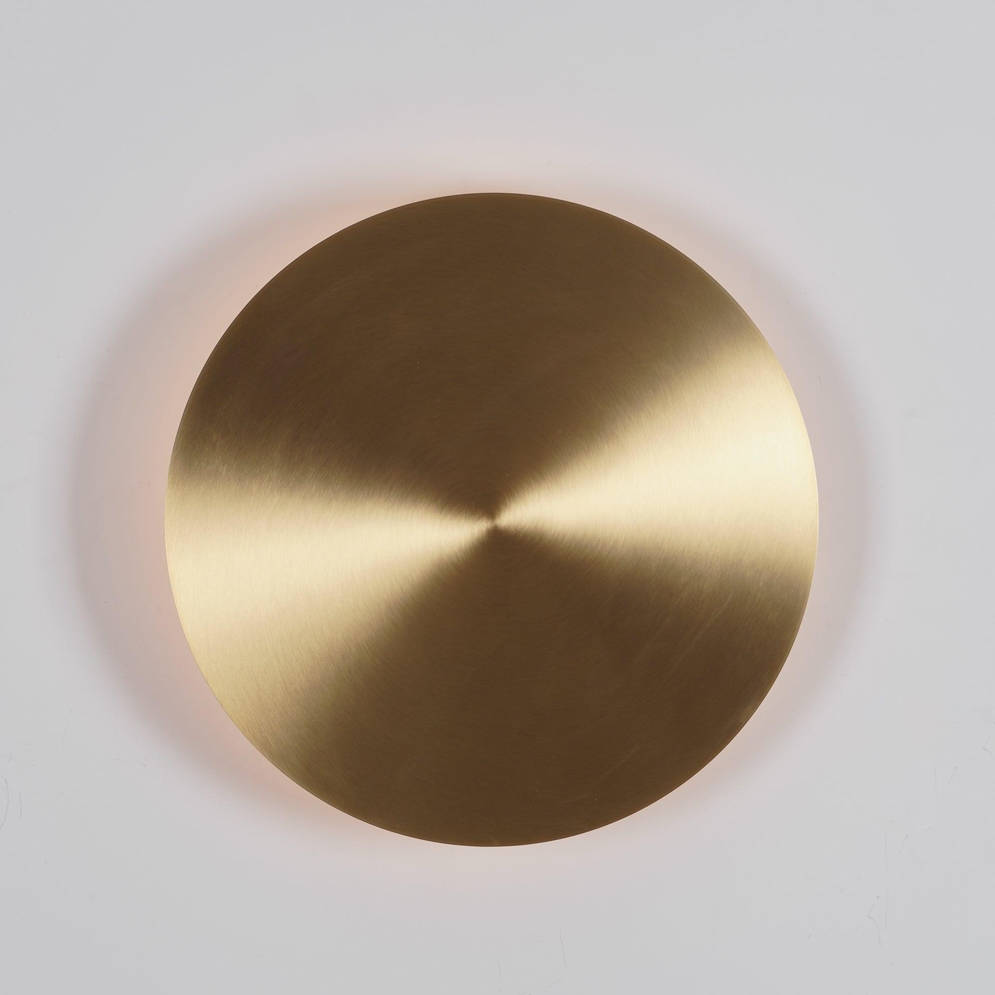 Modern Disk LED Wall Sconce Minimalist Gossa Ring Light for Living Room and Bedroom