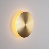 Modern Disk LED Wall Sconce Minimalist Gossa Ring Light for Living Room and Bedroom