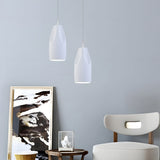 Modern Dome Aluminum LED Pendant Light for Dining Room and Office Adjustable Hanging Lamp