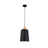 Modern Dome Aluminum LED Pendant Light for Dining Room and Office Adjustable Hanging Lamp