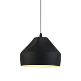 Modern Dome Aluminum LED Pendant Light for Dining Room and Office Adjustable Hanging Lamp