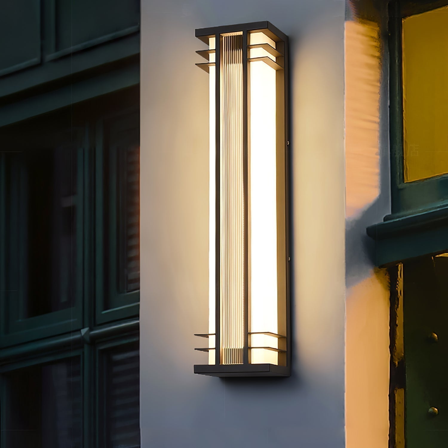 Modern Double Axis Outdoor Wall Sconce Waterproof Stainless Steel Exterior LED Lighting