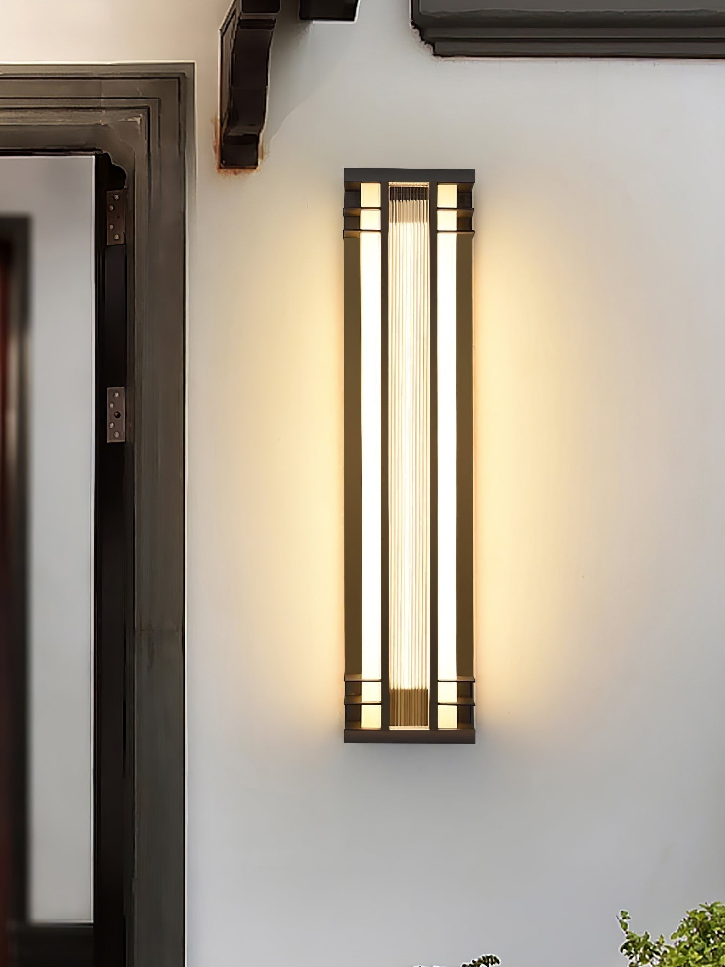 Modern Double Axis Outdoor Wall Sconce Waterproof Stainless Steel Exterior LED Lighting