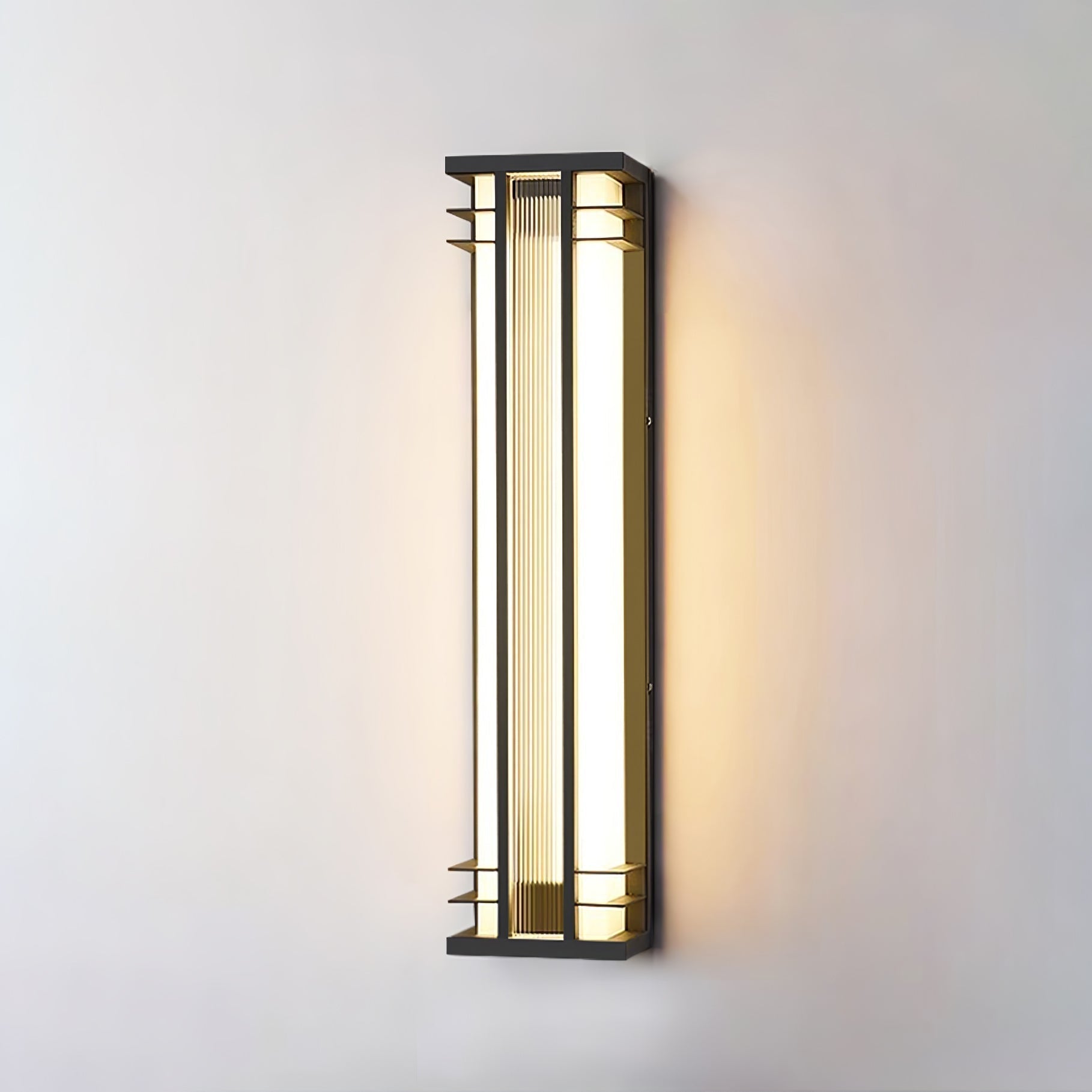 Modern Double Axis Outdoor Wall Sconce Waterproof Stainless Steel Exterior LED Lighting