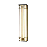 Modern Double Axis Outdoor Wall Sconce Waterproof Stainless Steel Exterior LED Lighting