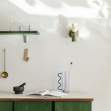 Modern Double Plug In Wall Sconce with Colorful Metal Glass Shades Dual Light Fixture