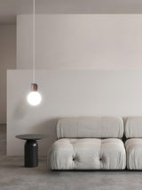 Modern Double Sphere Acrylic Pendant Light for Contemporary Dining and Living Areas