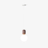 Modern Double Sphere Acrylic Pendant Light for Contemporary Dining and Living Areas