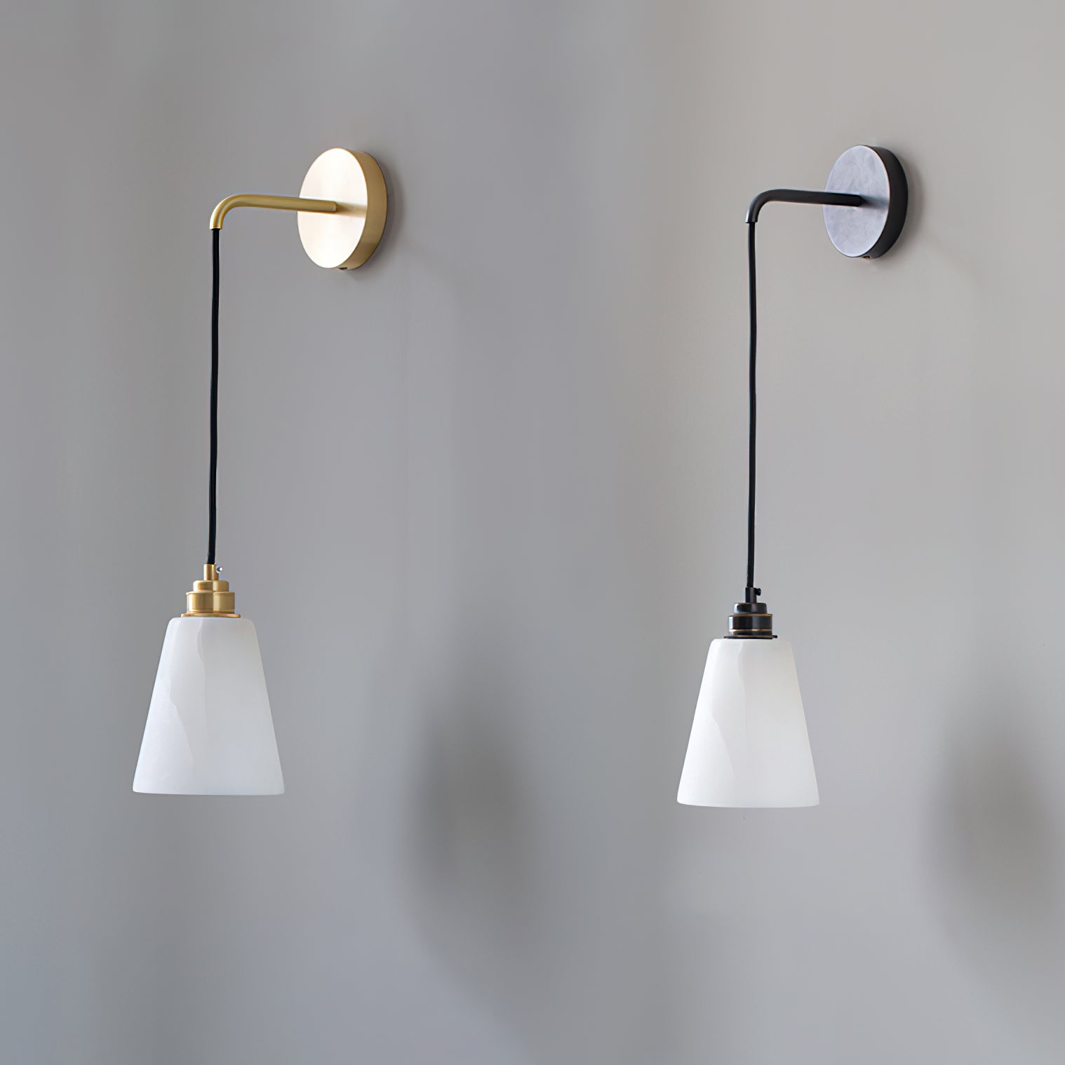 Modern Droplet Alabaster Wall Sconce Light with Natural Stone Shade for Indoor Decor