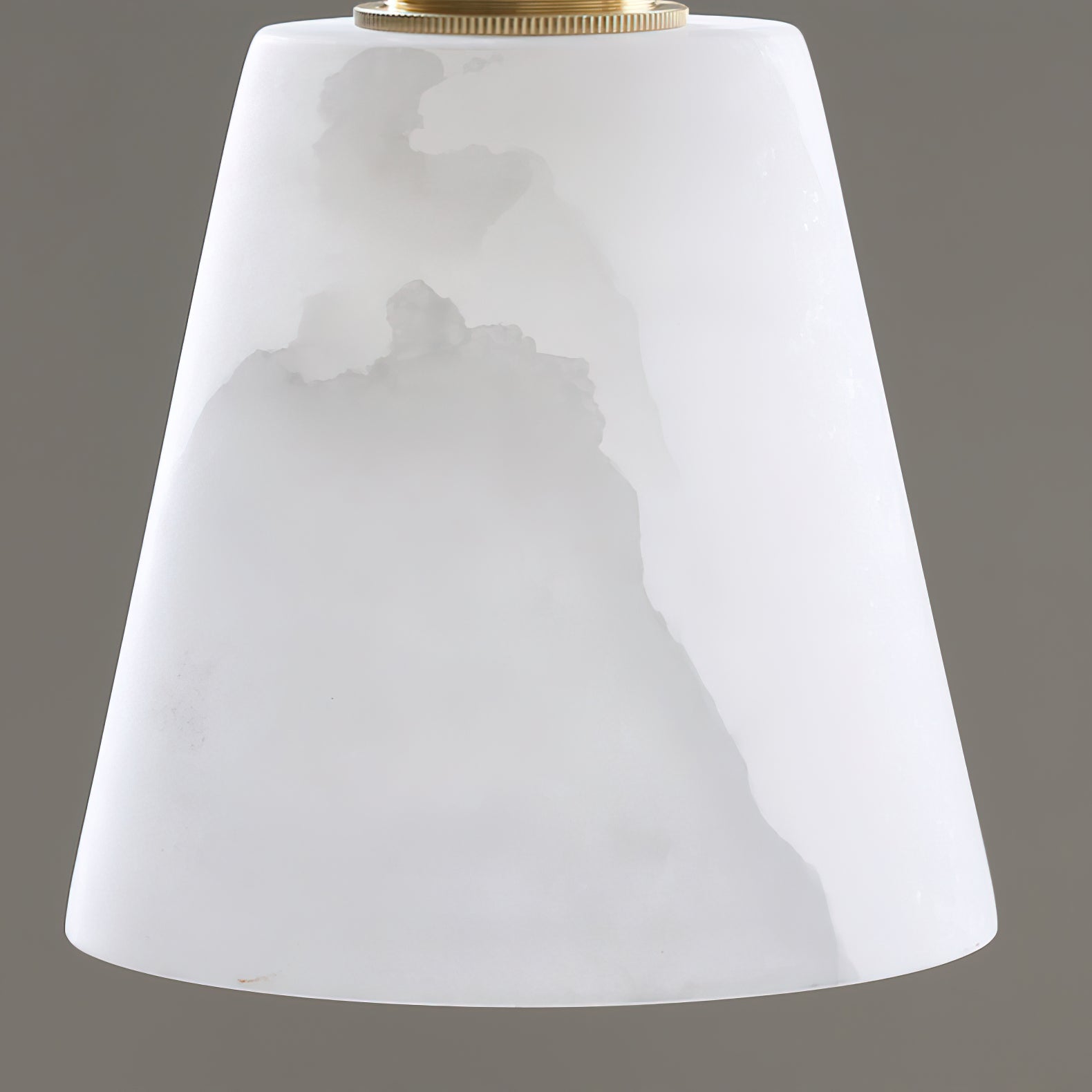 Modern Droplet Alabaster Wall Sconce Light with Natural Stone Shade for Indoor Decor