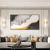 Modern Dual Light G4 LED Wall Sconce Electroplated Metal Up and Down Accent Lighting