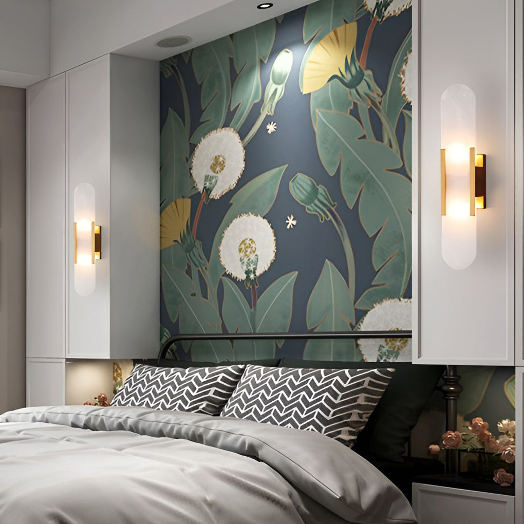 Modern Dual Light G4 LED Wall Sconce Electroplated Metal Up and Down Accent Lighting