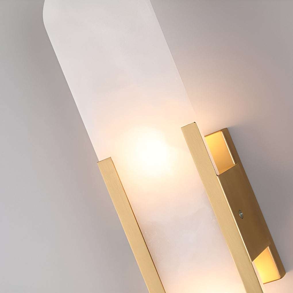 Modern Dual Light G4 LED Wall Sconce Electroplated Metal Up and Down Accent Lighting