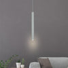 Modern Elongated Cylinder LED Pendant Light Slim Tube Hanging Ceiling Lamp for Kitchen Island