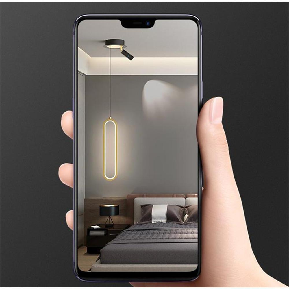 Modern Elongated LED Pendant Light with Adjustable Spotlight for Kitchen Island and Dining Room