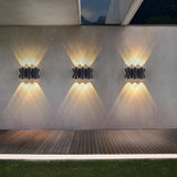 Modern Exterior LED Wall Sconce Waterproof Up and Down Light for Outdoor Porch and Patio