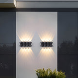 Modern Exterior LED Wall Sconce Waterproof Up and Down Light for Outdoor Porch and Patio