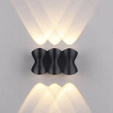 Modern Exterior LED Wall Sconce Waterproof Up and Down Light for Outdoor Porch and Patio