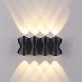 Modern Exterior LED Wall Sconce Waterproof Up and Down Light for Outdoor Porch and Patio