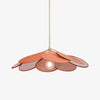 Modern Fabric Floral Petal Pendant Light for Elegant Living Room and Bedroom Lighting