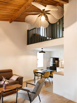 Modern Fabric Floral Petal Pendant Light for Elegant Living Room and Bedroom Lighting