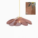 Modern Fabric Floral Petal Pendant Light for Elegant Living Room and Bedroom Lighting