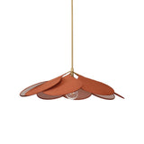 Modern Fabric Floral Petal Pendant Light for Elegant Living Room and Bedroom Lighting