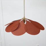 Modern Fabric Floral Petal Pendant Light for Elegant Living Room and Bedroom Lighting