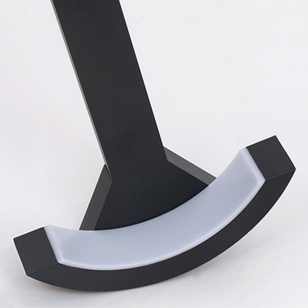 Modern Fan Shaped Outdoor LED Motion Sensor Lawn Lamp for Garden Pathway Landscape Lighting
