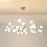 Modern Firefly Sputnik Chandelier LED Branching Pendant Light for Living Room