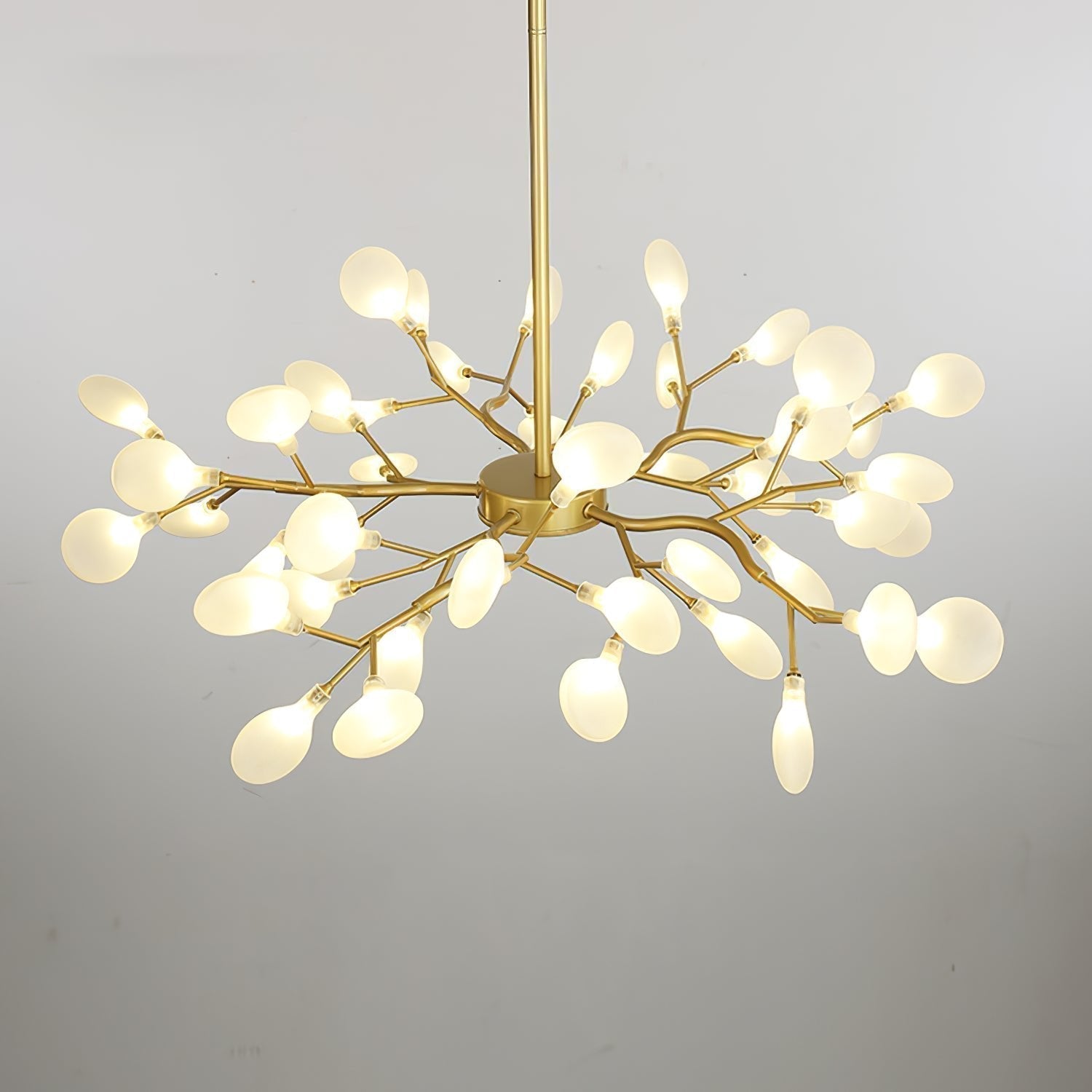 Modern Firefly Sputnik Chandelier LED Branching Pendant Light for Living Room