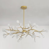 Modern Firefly Sputnik Chandelier LED Branching Pendant Light for Living Room