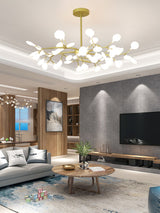 Modern Firefly Sputnik Chandelier LED Branching Pendant Light for Living Room