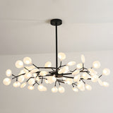 Modern Firefly Sputnik Chandelier LED Branching Pendant Light for Living Room