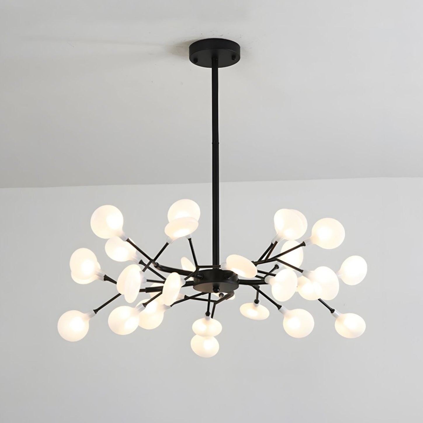 Modern Firefly Sputnik Chandelier LED Branching Pendant Light for Living Room