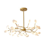 Modern Firefly Sputnik Chandelier LED Branching Pendant Light for Living Room