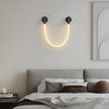 Modern Flexible LED Rope Wall Sconce Minimalist Decorative Atmosphere Light Fixture