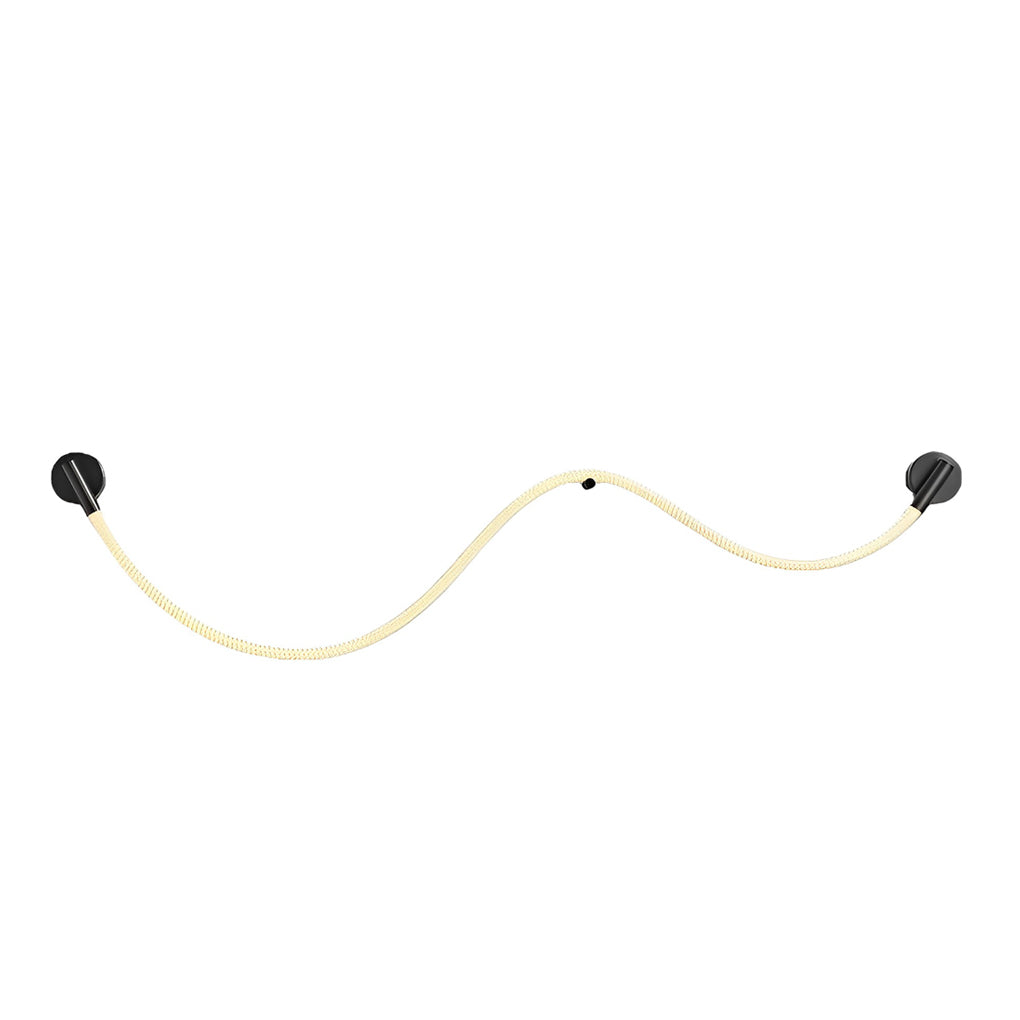 Modern Flexible LED Rope Wall Sconce Minimalist Decorative Atmosphere Light Fixture