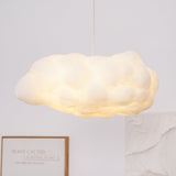 Modern Floating Cloud Pendant Light Ethereal White Hanging Ceiling Lamp for Bedroom and Nursery