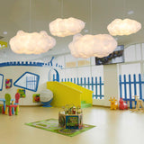 Modern Floating Cloud Pendant Light Ethereal White Hanging Ceiling Lamp for Bedroom and Nursery
