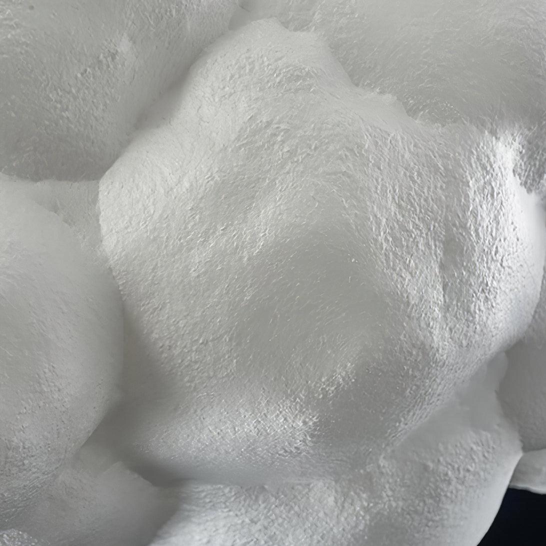 Modern Floating Cloud Pendant Light Ethereal White Hanging Ceiling Lamp for Bedroom and Nursery