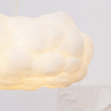 Modern Floating Cloud Pendant Light Ethereal White Hanging Ceiling Lamp for Bedroom and Nursery