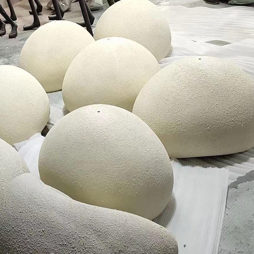 Modern Floating Cloud Pendant Light Spherical Hanging Ceiling Lamp for Living Room