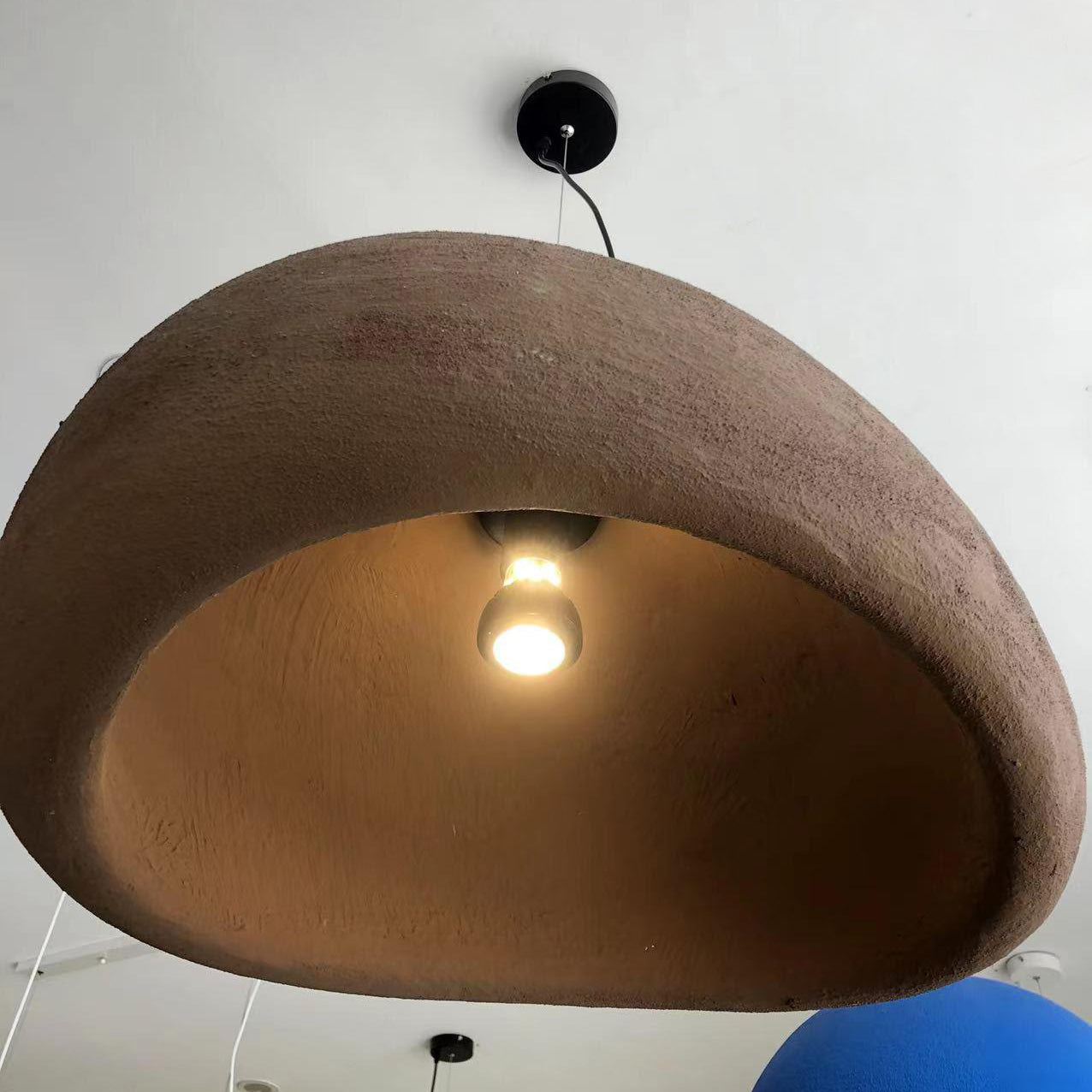 Modern Floating Cloud Pendant Light Spherical Hanging Ceiling Lamp for Living Room
