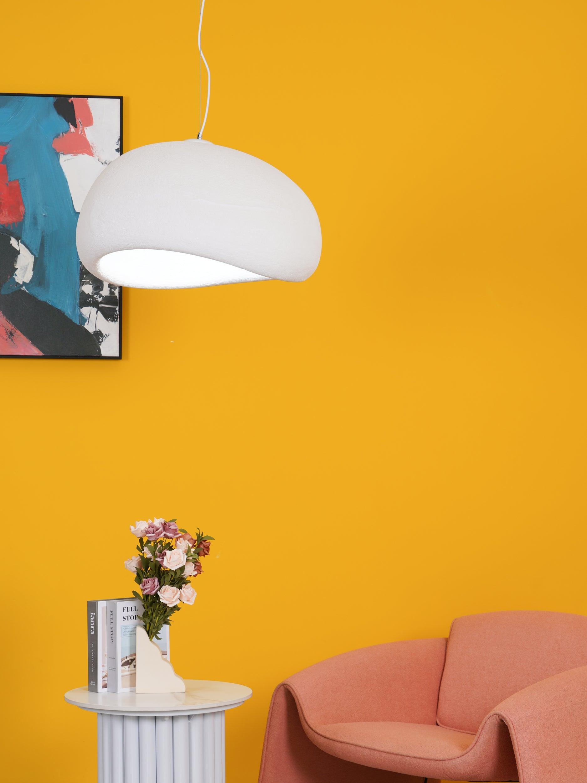 Modern Floating Cloud Pendant Light Spherical Hanging Ceiling Lamp for Living Room