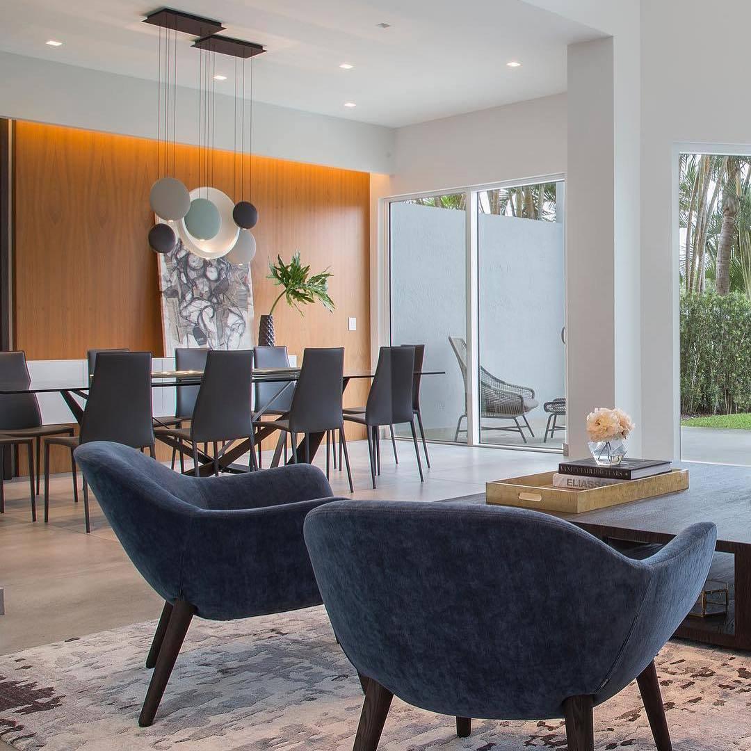 Modern Floating Orb LED Pendant Light Minimalist Cluster Disc Chandelier for Living Room