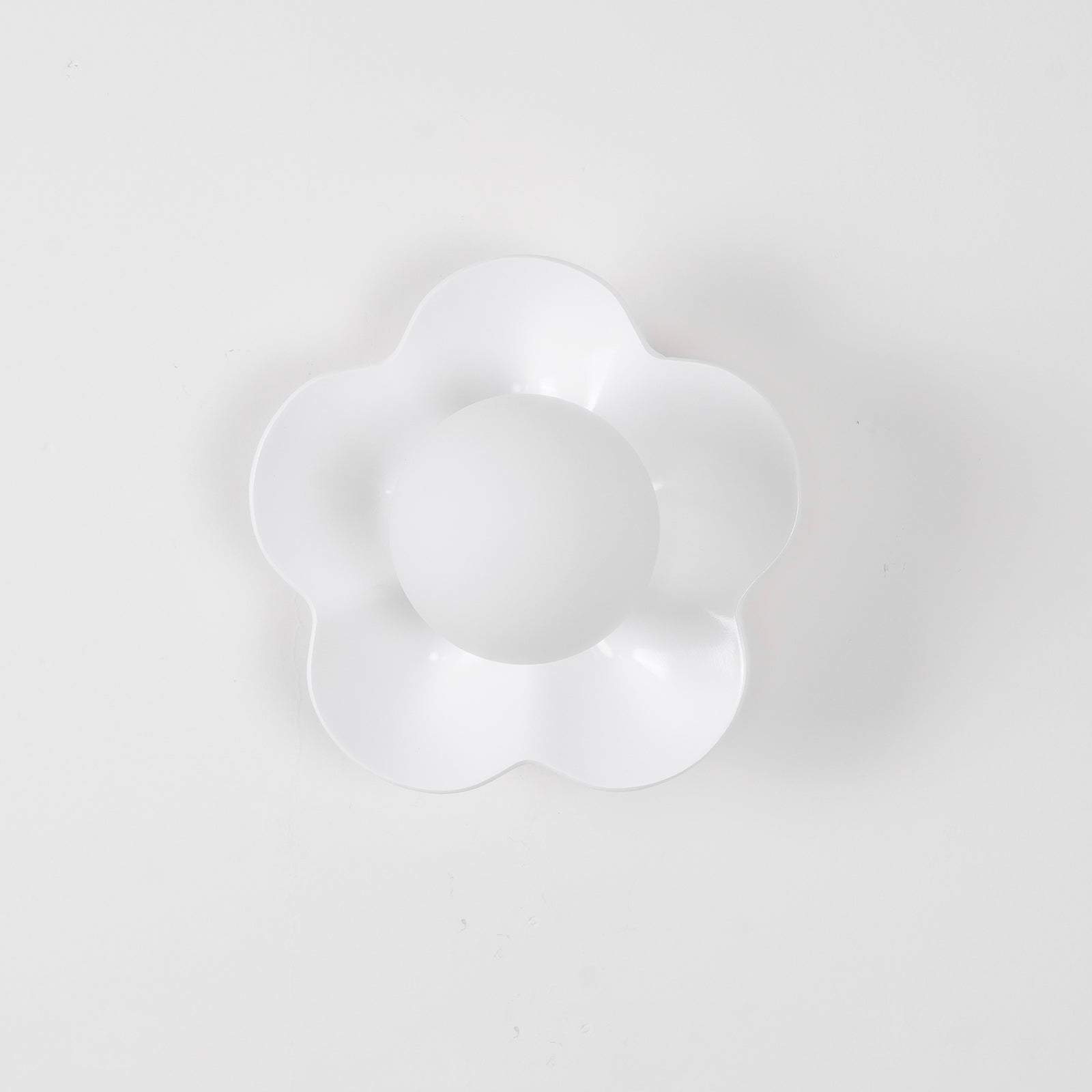 Modern Floral Resin Wall Sconce and Glass Ceiling Lamp for Indoor Lighting