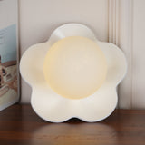 Modern Floral Resin Wall Sconce and Glass Ceiling Lamp for Indoor Lighting
