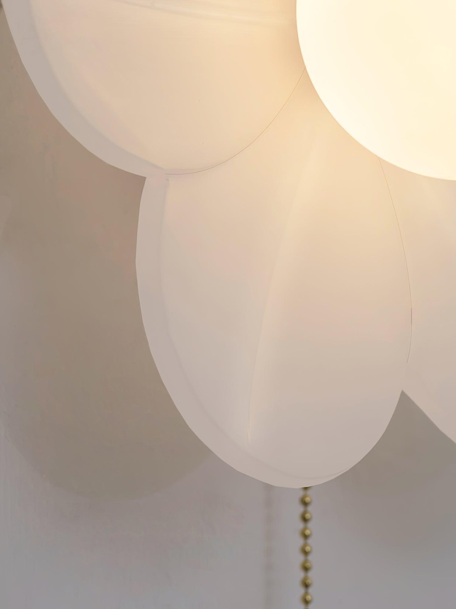 Modern Floral Resin Wall Sconce for Kids Bedroom and Nursery Lighting Decor
