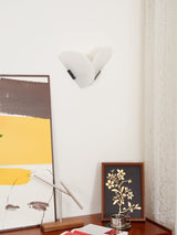 Modern Fly Gaby Alabaster Wall Sconce Set of 2 Elegant LED Indoor Lighting Fixtures